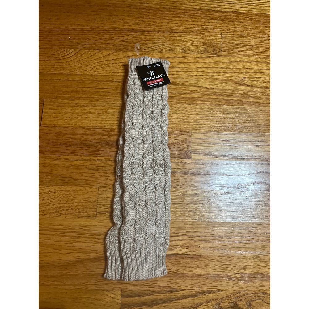 Women's Retro look Leg Warmers for Women Knit Skating Leg‎ Cover Long Boot Socks